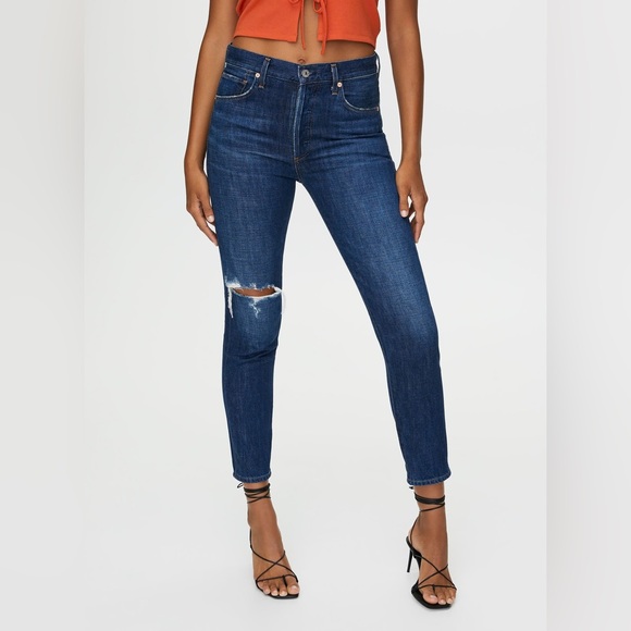 Citizens Of Humanity Liya Lowe Denim Jeans 24 - Picture 1 of 1